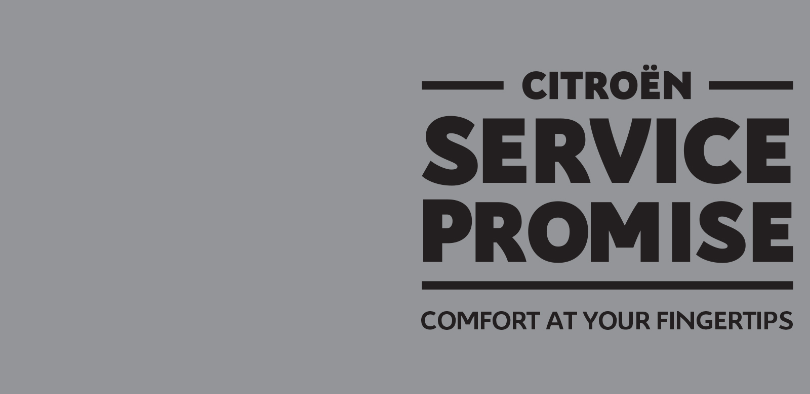 SERVICE ON THE GO WHEREVER YOU GO