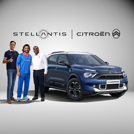 CITROËN INDIA ONBOARDS MAHENDRA SINGH DHONI AS BRAND AMBASSADOR