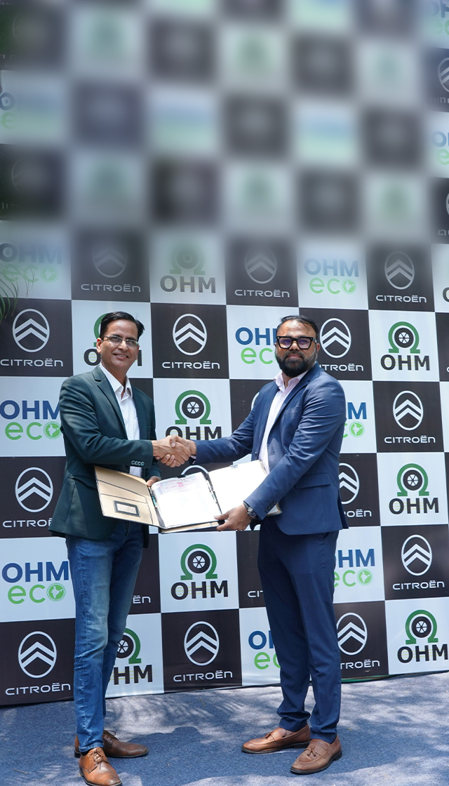 CITROËN AND OHM E LOGISTICS SIGN MoU FOR 1000 CITROËN ë-C3 EVs 
