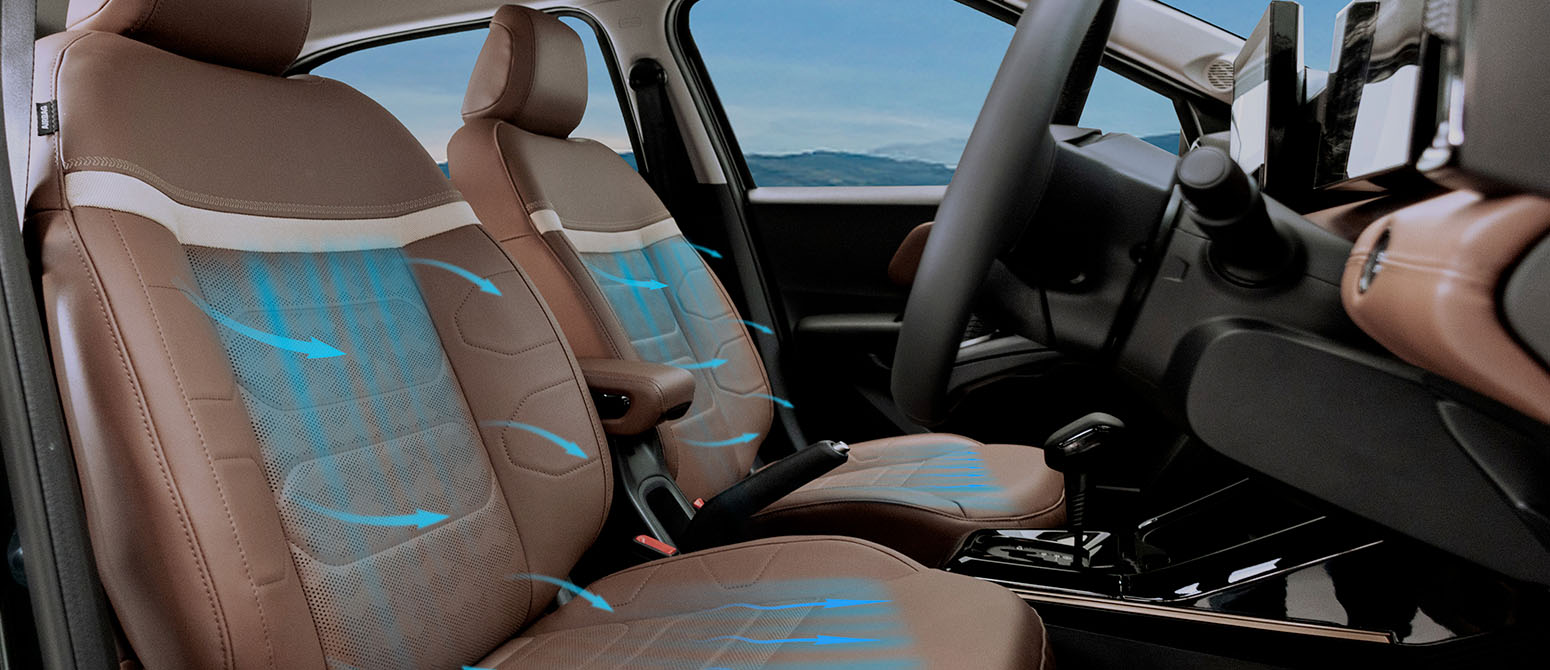 TROPICOOL VENTILATED SEATS